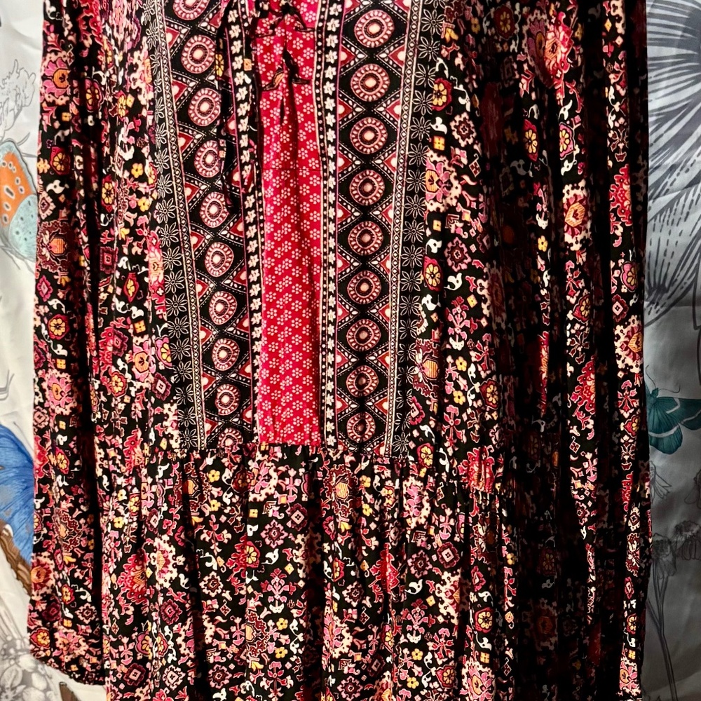 Lane Bryant Peasant Dress